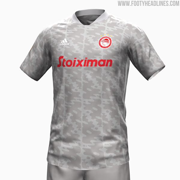 Tercera Camiseta del Olympiacos 2021-2022