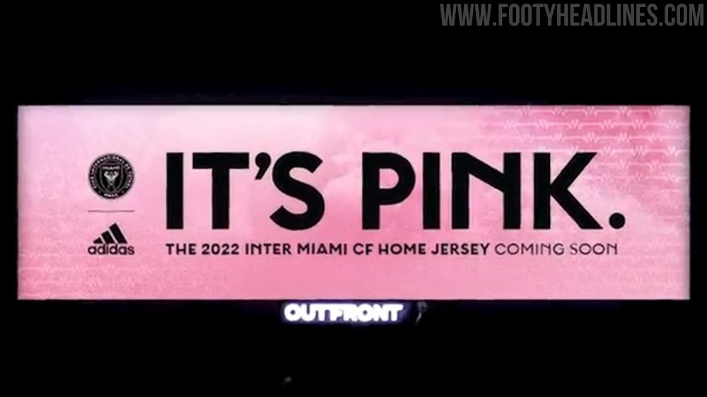 Camiseta de Local "Rosa" del Inter de Miami 2022