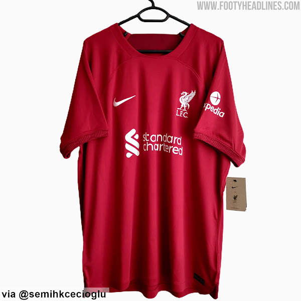 Se filtra la equipación del Liverpool 22-23, que saldrá a la venta el 5 de mayo