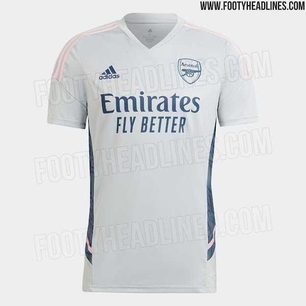 Se filtra el kit de entrenamiento del Arsenal 22-23