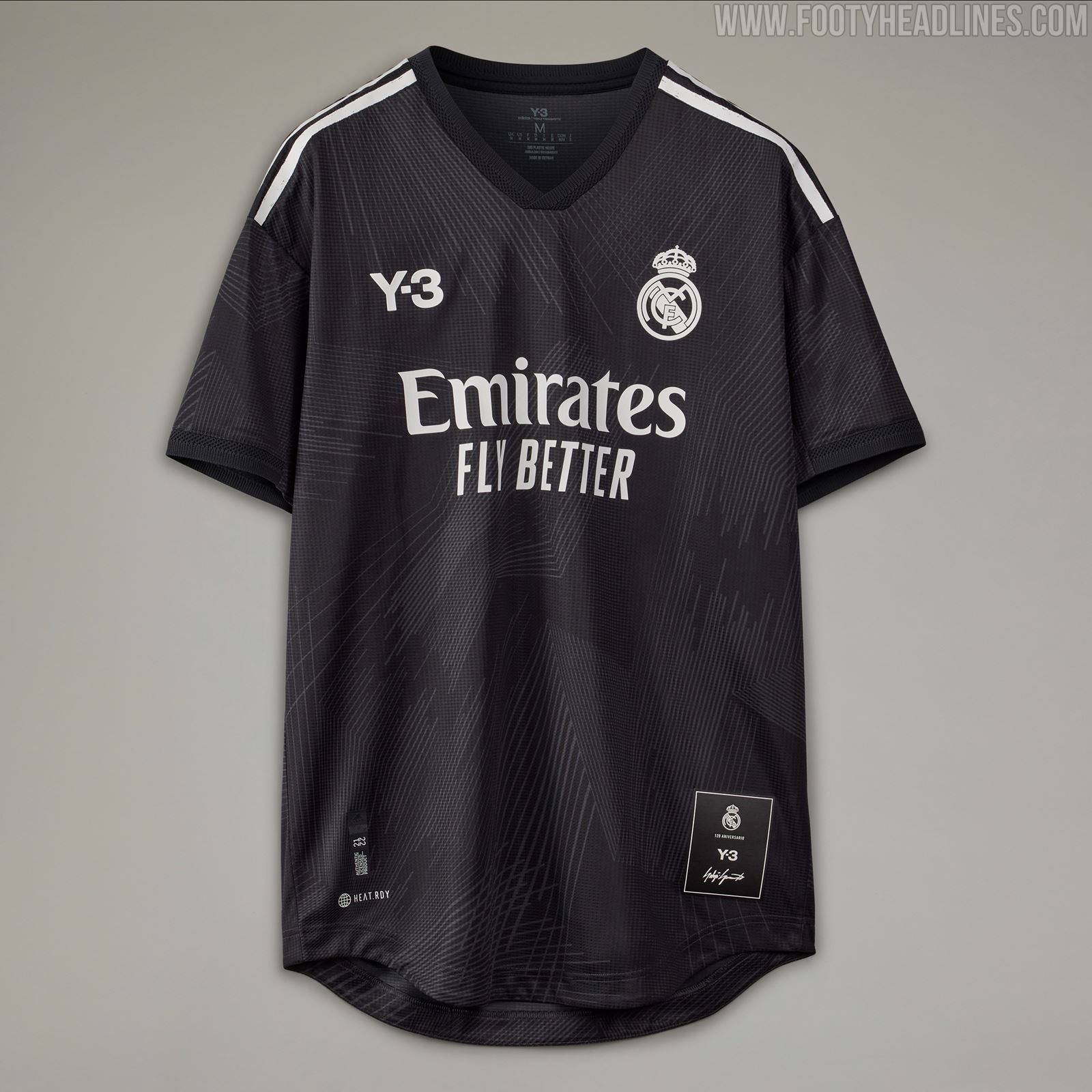 Lanzamiento de la colección completa del 120 aniversario del Real Madrid de Y-3