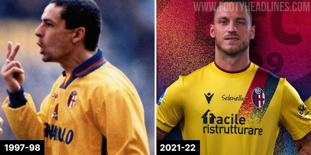 Tercera Camiseta del Bologna 2021-2022