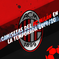 Camiseta del AC Milán 2019-2020