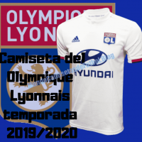 Camiseta del Olympique Lyon temporada 2019/2020