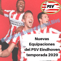 Nuevas Equipaciones del PSV Eindhoven para la Temporada 2020