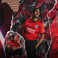 Camiseta de Visitante del Eintracht Frankfurt 2021-2022