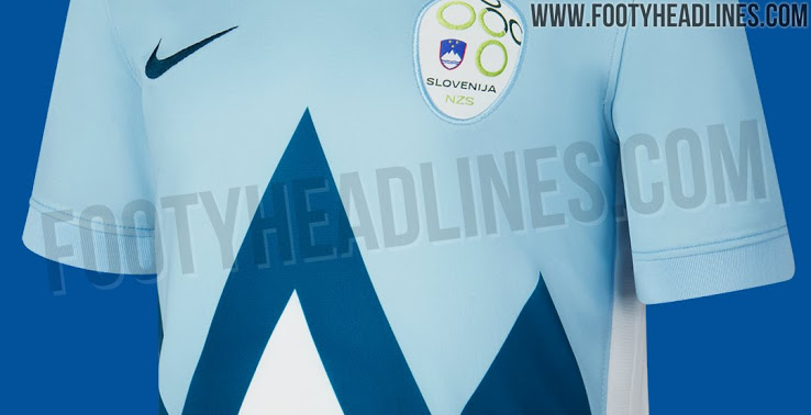 Filtrada nueva camiseta local de Eslovenia 2020