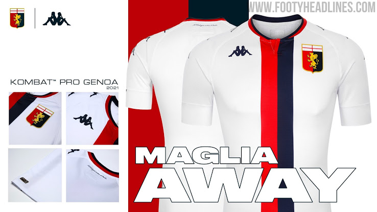 Camiseta de Visitante del Genoa 2020-2021