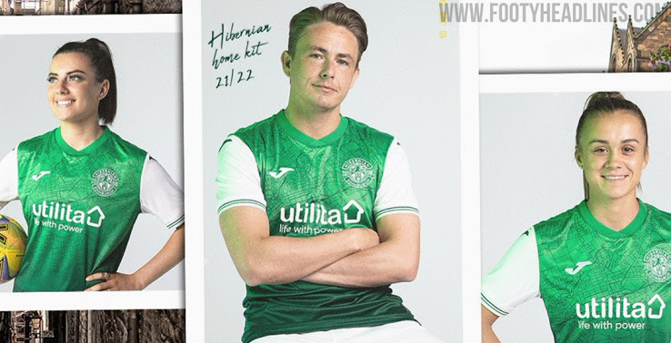 Camiseta de Local del Hibernian FC 2021-2022