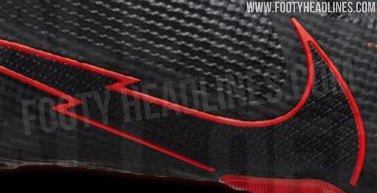 Impresionante botas Negro Y Rojo Nike Mercurial Superfly 2020 'Relámpago' Swoosh