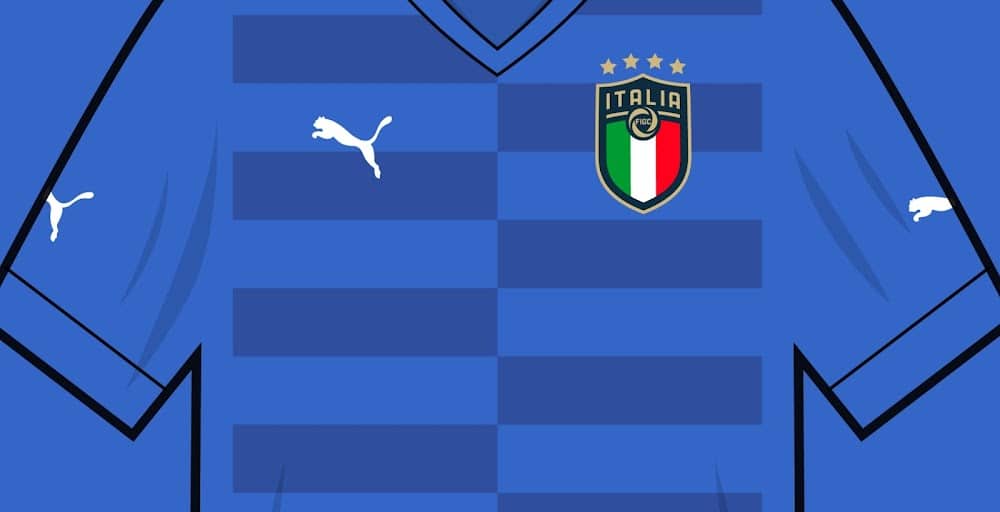 Diseño de la equipación de Italia 2022