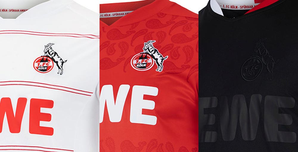 Camisetas de Local, Visitante y Tercera del Colonia 2021-2022