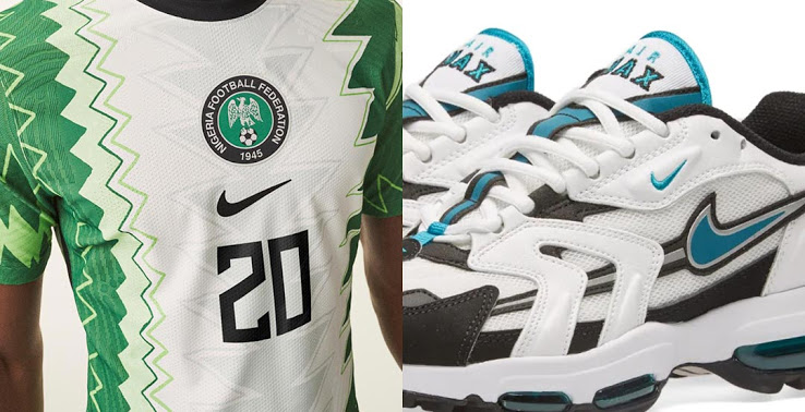 En detalle Miniatura Lágrimas ▷ Nike lanzará botas "Air Max" con el diseño de la camiseta de Nigeria 🥇