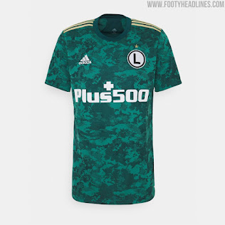 Tercera Camiseta del Legia de Varsovia 2021-2022