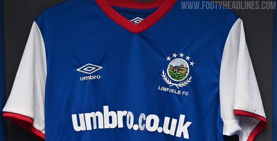 Camiseta de Local del Linfield FC 2021-2022