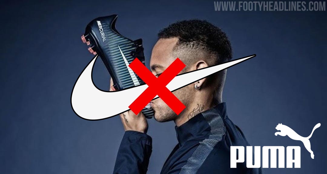Neymar dejarÃ¡ Nike y se irÃ¡ con Puma
