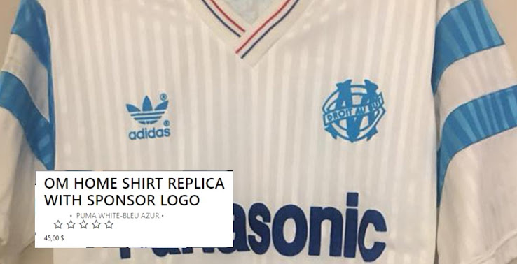 Camiseta de Local del Olympique Marseille 2021-2022