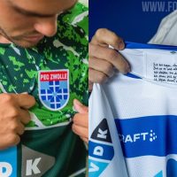 Camisetas de Local y Visitante del PEC Zwolle 2021-2022