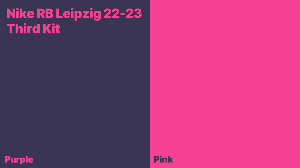 Se filtra la informaciÃ³n de la tercera equipaciÃ³n del RB Leipzig 22-23