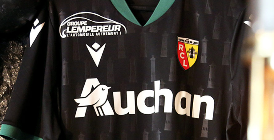 Camiseta de visitante del RC Lens 2020-2021