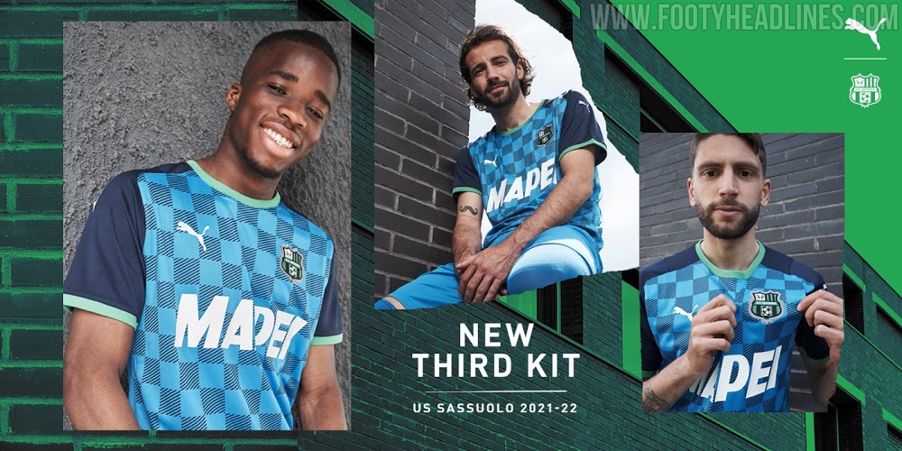 Tercera Camiseta del Sassuolo 2021-2022