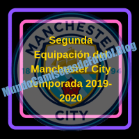 Segunda Equipación del Manchester City temporada 2019-2020