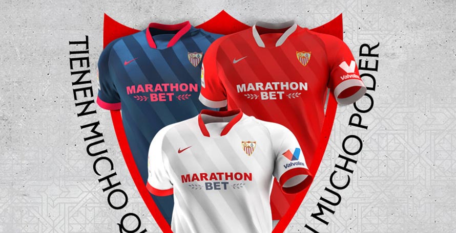 Camisetas de Local, Visitante y Alternativa del Sevilla FC 2020-2021