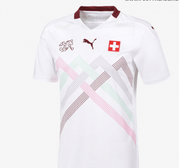 Camisetas de Suiza para la Eurocopa 2020