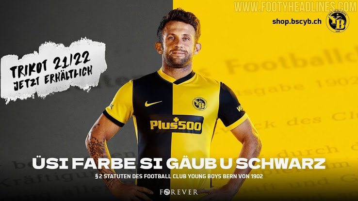 Camiseta de Local de Young Boys 2021-2022