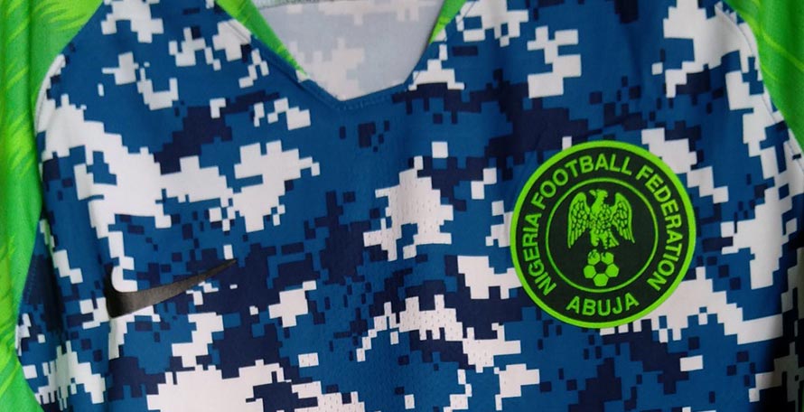 Camiseta Crazy Nike Nigeria 2018 World Cup Prototipo-Filtrada