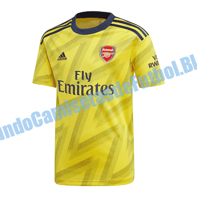 Segunda Camiseta del Arsenal FC para la Temporada 2020