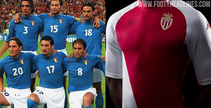 Camiseta Italia EURO 2000 -AS Monaco 2020 Kombat XX